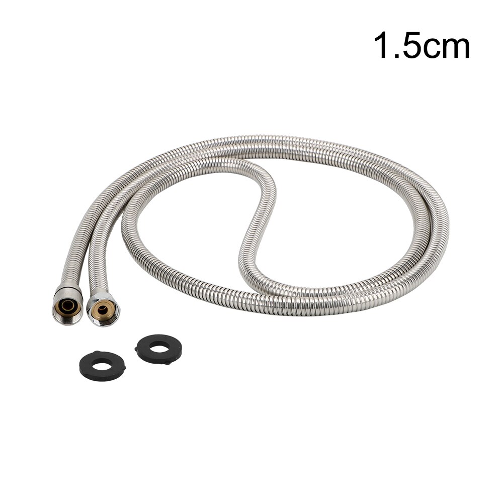 1.2m/1.5m/2m Flexible Soft Water Pipe Home Improvement Plumbing Hose Rainfall Shower Hose Bathroom Accessories: 1.5M
