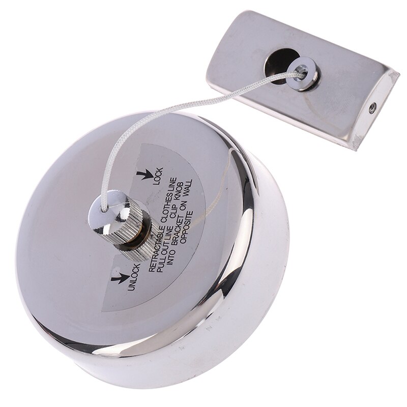 Portable Stainless Steel Retractable Clothes Dryer Organiser Clothes Drying Rack Rope Clothesline Indoor Outdoor Laundry Hanger