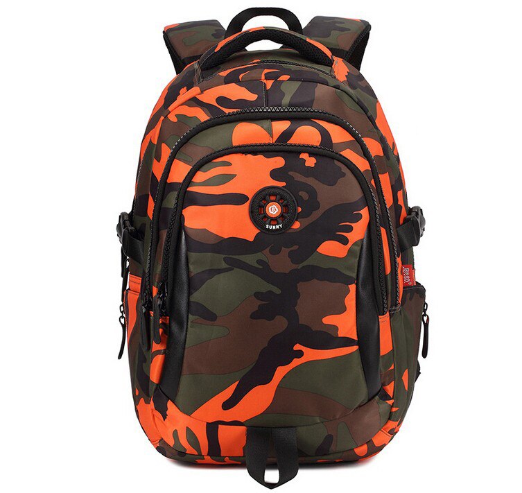 Top Brand Orthopedische Camouflage Kinderen Schooltassen Rugzak Mochila Voor Tieners Kids Jongens Meisjes Laptoptas Knapzak Satchel