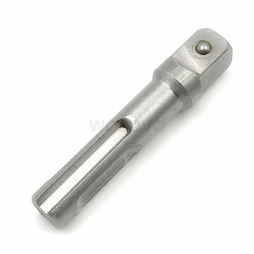 3pcs SDS Impact Socket Driver Drill Set, 1/4" 3/8" 1/2" Chuck Adaptor Power Drill Bit for SDS Plus Hammer