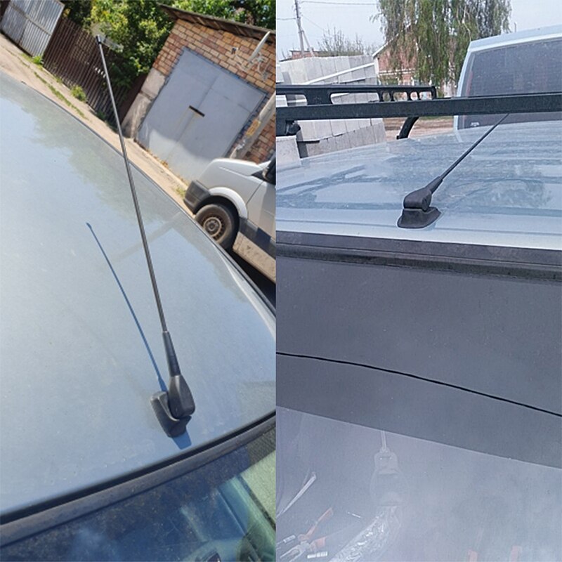Antena de Radio para techo de coche de 16 pulgadas, antenas de señal FM/AM para Peugeot 106 205 206 306 307 309 405 406 806 807