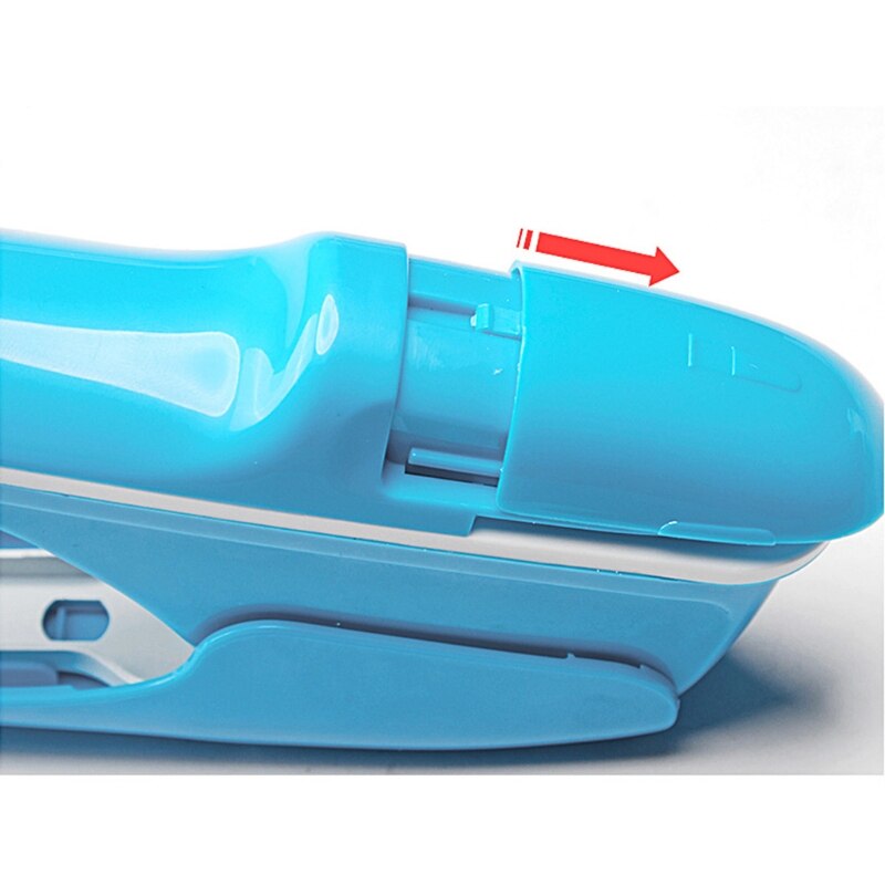 No Staples Nail Free Stapler Mini Cute Paper Book Binding Stapling Machine Stapleless Staplers Stationery Office Supplies