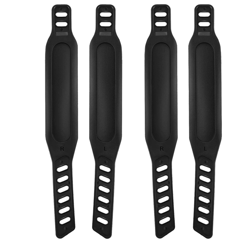 2 Pairs Bike Pedal Straps Adjustable Length Universal Pedal Straps for Spinning Exercise Cycle Home or Gym: Default Title