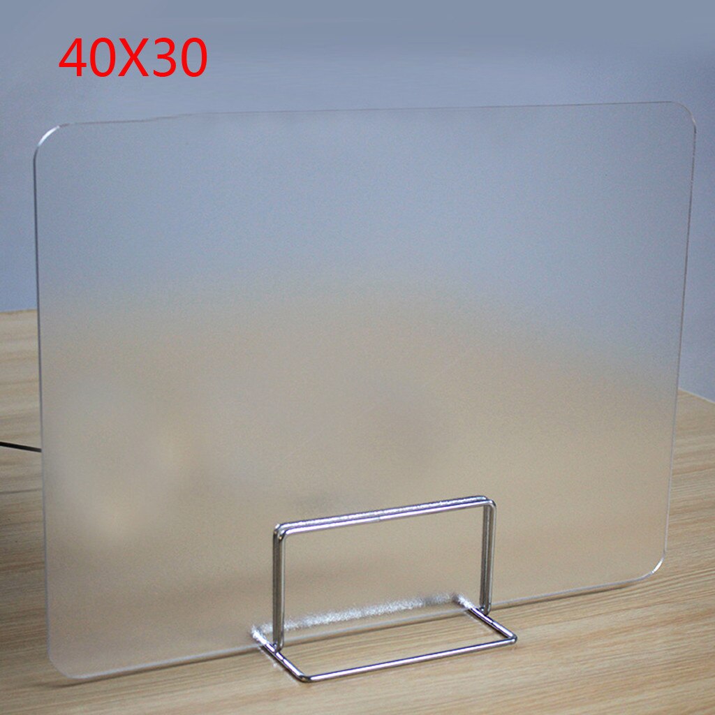 Desk Divider Partition Board For Office School Table Desktop Privacy Protective Screens Separator Panel Acrylic Isolated Screens
