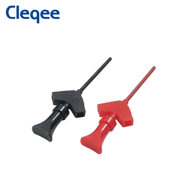 Cleqee P5003 Mini SMD IC Test Hook Clip Jumper Test Probe Logic Analyzer Grabber Connect Dupont Test Lead Accessories 30V/5A