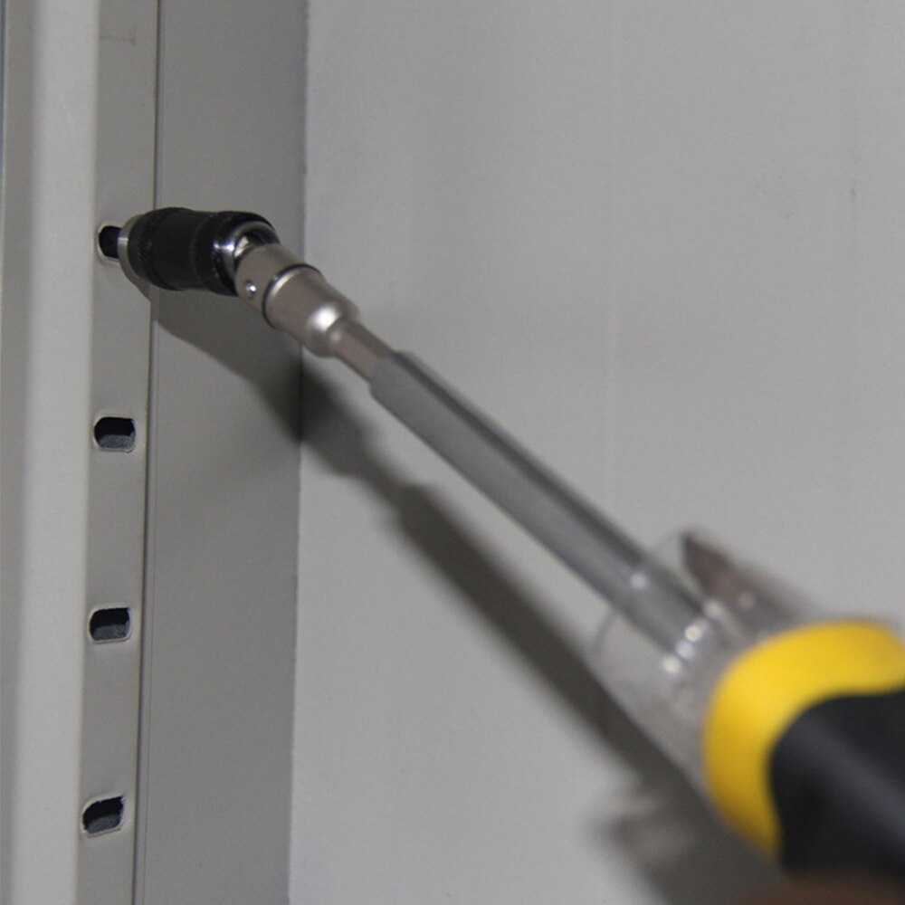 1/4 "Hex Magnetic Screw Drill Tip Locking Bit Quick Change Holder Drive Guide Drill Bit Screw Tool Screwdriver Bit Extension Rod