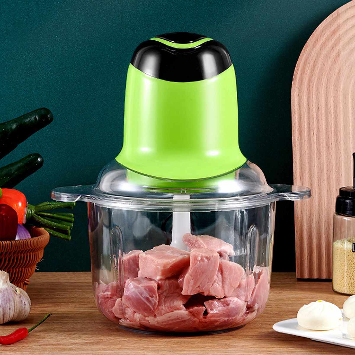 Warmtoo 3L Electric Blender Food Mixer Kitchen& 4Blade Detachable Smoothies Vegetable Salad Blender Meat Grinder Baby Food Maker