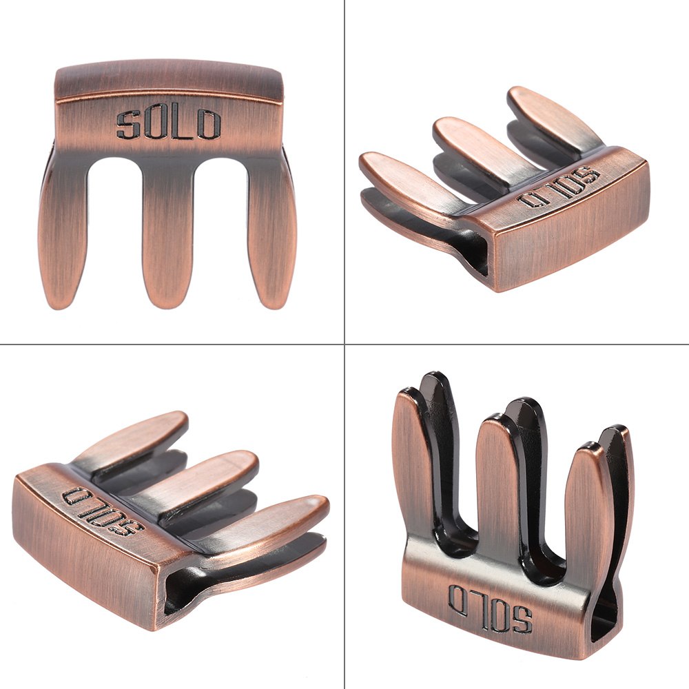 Violin Viola Practice Metal Mute Fiddle Silencer 3 Prong Violin Parts Accessories