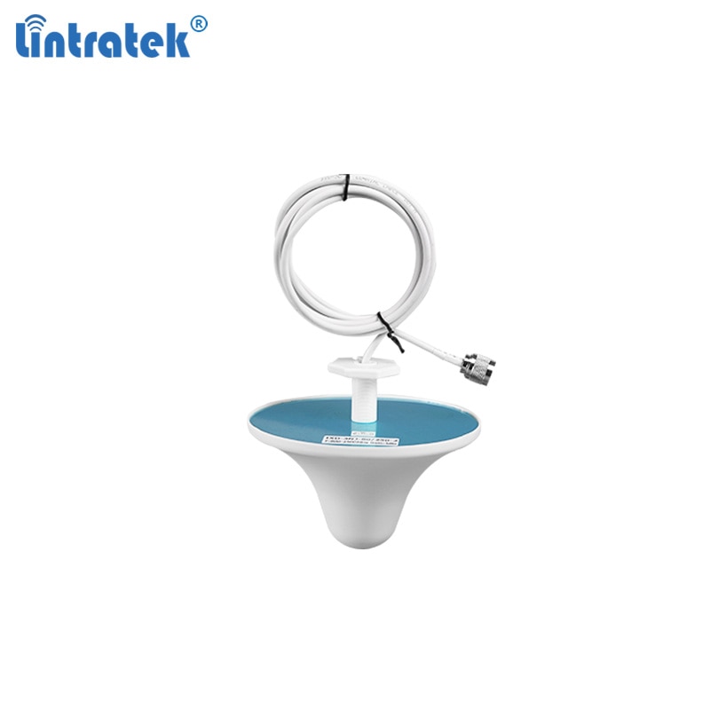 Lintratek Omnidirectionele Indoor Antenne 360 ° Gsm 2G 3G 4G Antenne Voor 900 1800 2100 2600 Signaal repeater 850 1900 1700 Antenne