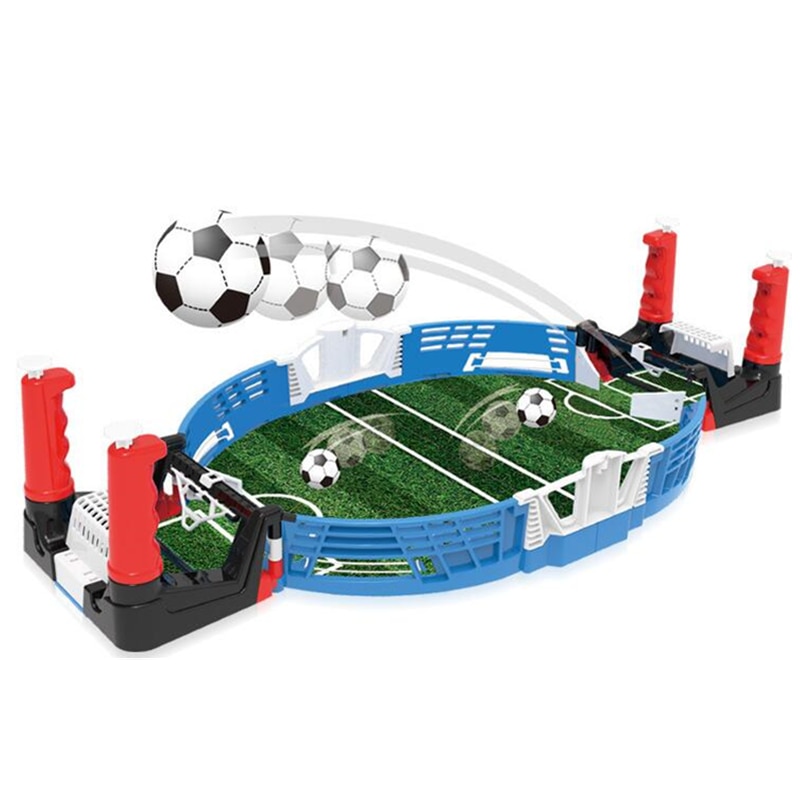 Mini Table Top Football Board Match Game Kit Indoor Tabletop Soccer Toys Outdoor Portable Table Games Football Toys