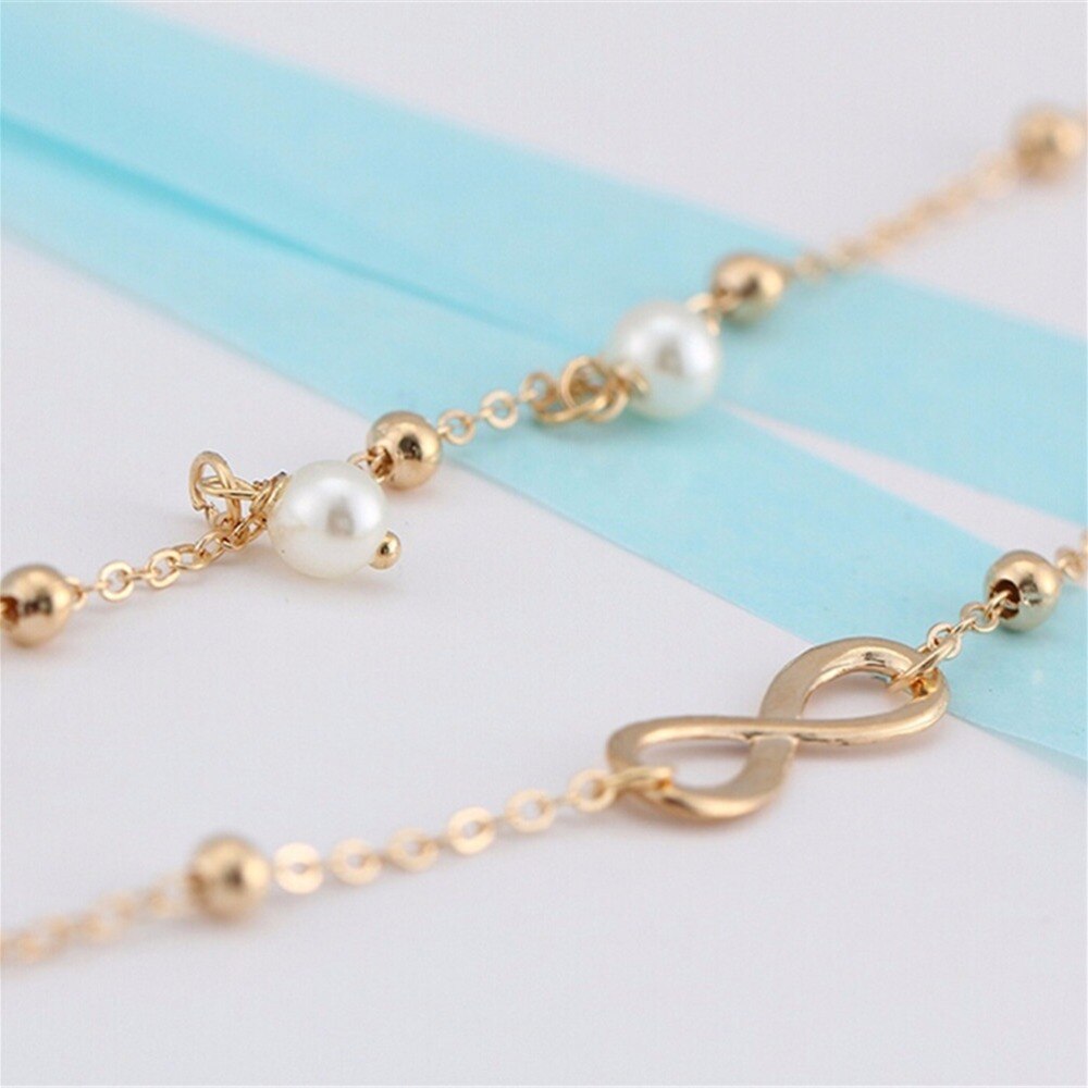Bead Enkelband Enkelbanden Body Kettingen Vrouwen Verzilverd Enkelband voor Vrouwen Voet Sieraden