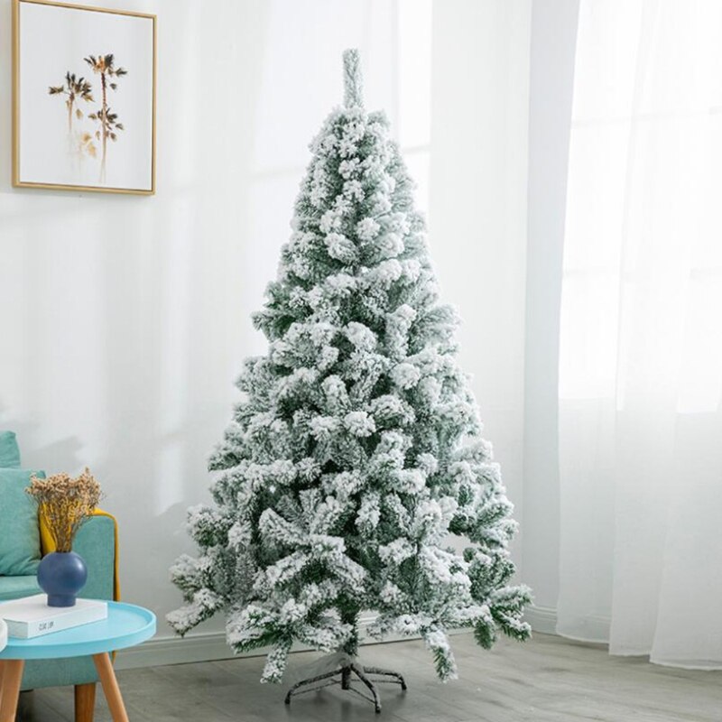 Kunstmatige Witte Sneeuw Kerstboom Ornament Versiering Desktop Decoratie Winkelcentrum Hotel Thuis Feestartikelen