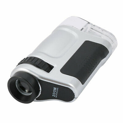 20X-40X Focal Length-Adjustable LED Microscope Magnifier Magnifying Glass