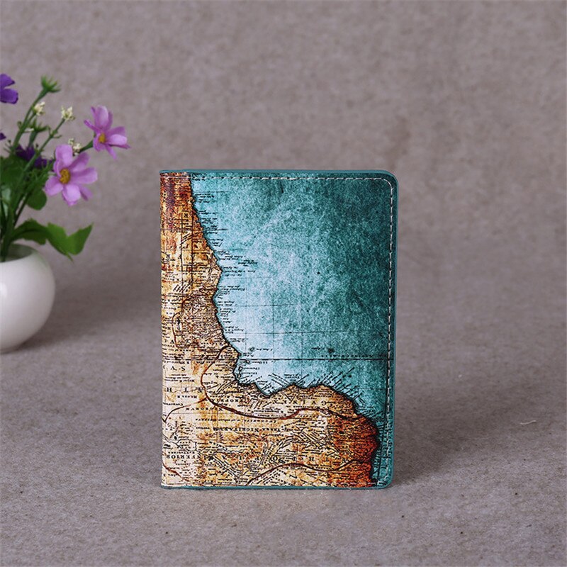 1pc Unicorn PU Leather Travel Passport Cover Cards Case Women Men Travel Credit Card Holder Travel ID&Document Passport Holder: A-2