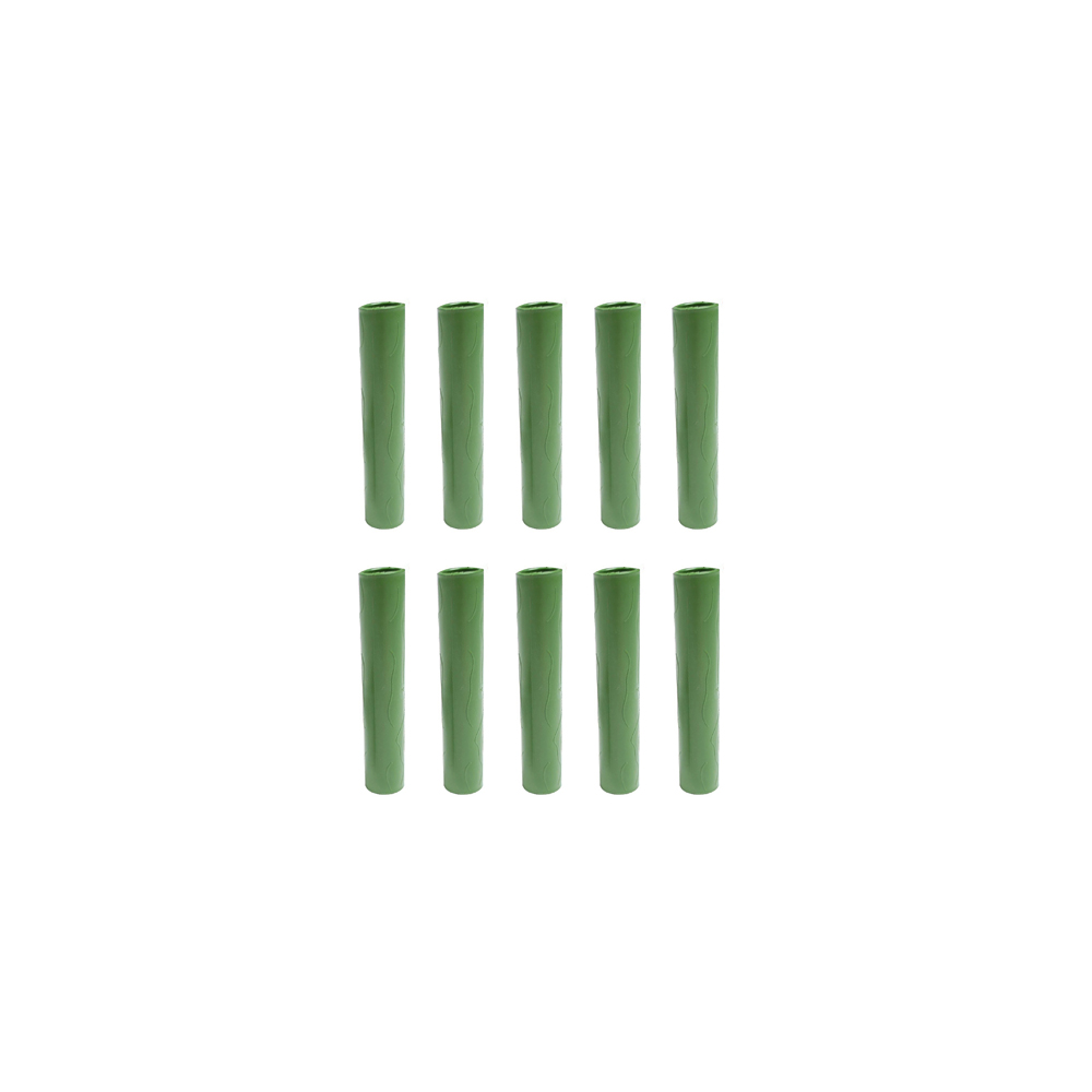 10 PCS Universal Plastic Clips Plant Support Fixed Connector Pillars Gardening 11mm Fixed Bracket Climbing Pergola Connector: green