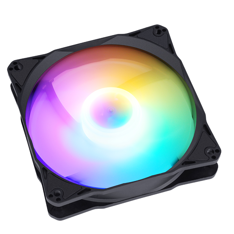 Ventilador de cubierta de computadora SAMA RGB con conector Molex de 4 pines 1200RPM 120mm ventilador de refrigeración silencioso para gabinete de PC radiador para cajas de jugadores