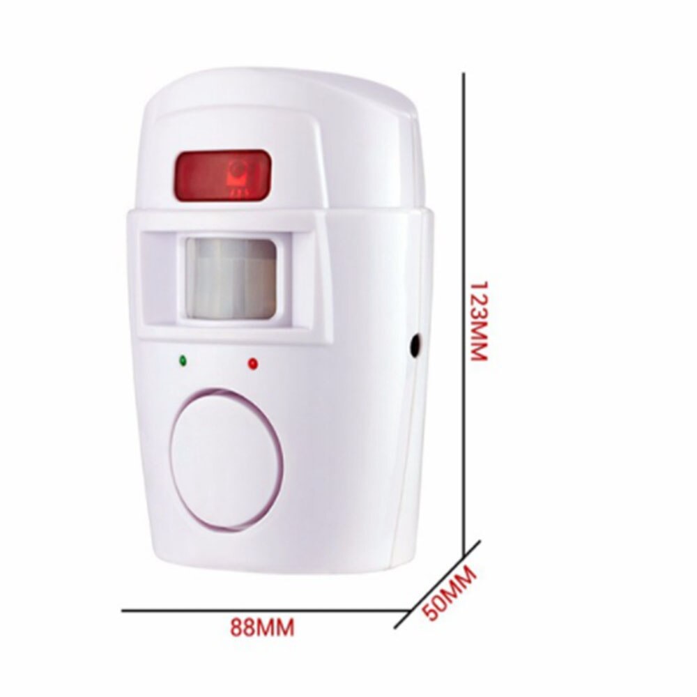 Indoor Outdoor Wall-mounted Portable Wireless Security Alarm PIR Infrared Motion Sensor Detector Anti-theft System Kit