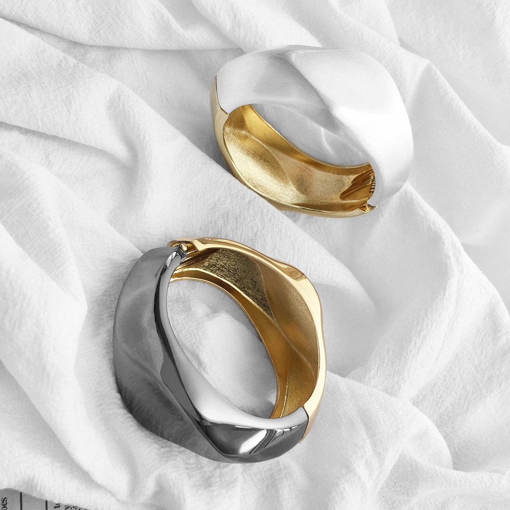 Di alta Qualità di Lusso In Oro di Personalità Esagera Punk Dei Braccialetti Dei Braccialetti Per Le Donne 2020 Gioelleria Raffinata E Alla Moda