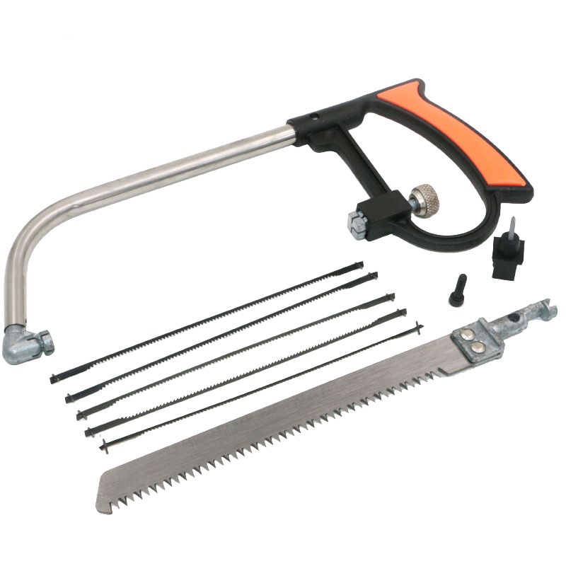 8 en 1 Mental Magic Saw scie à métaux bricolage scie à main pour bois scies à bois ensemble Kit avec 6 lames modèle multi-usages passe-temps outil