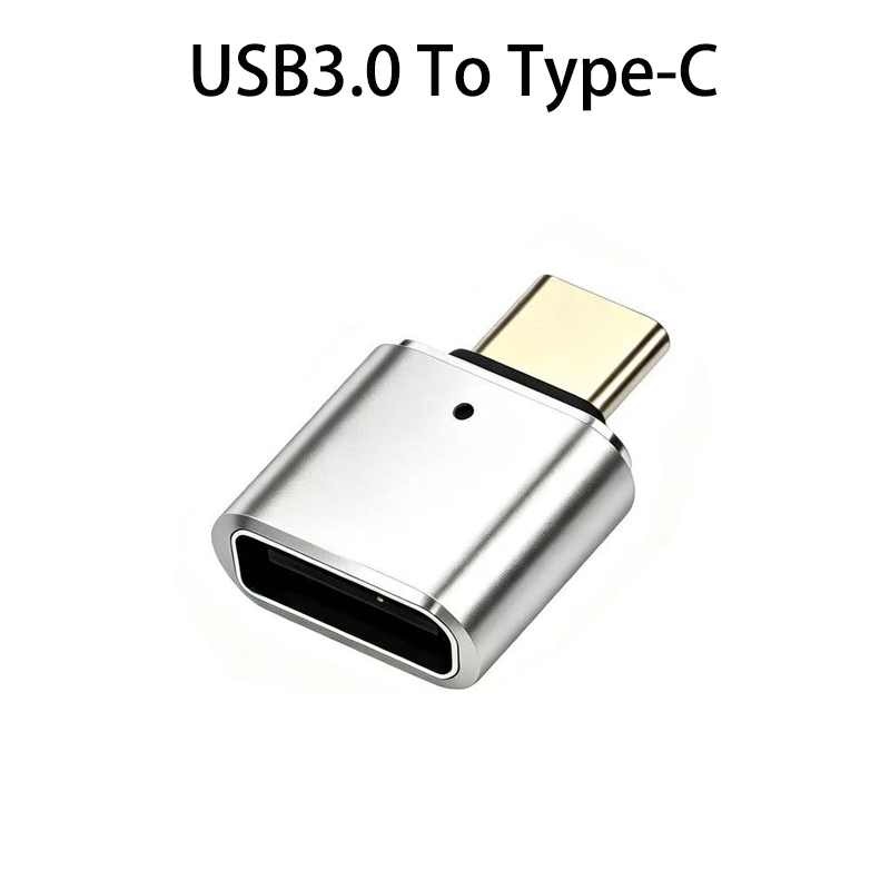 Mini Typ-C auf USB Adapter 3.0 USB-C Stecker OTG A Buchse Datenanschluss für MacBook ProiPadMini 6/ProMacBookAirType CDevice: Lavendel