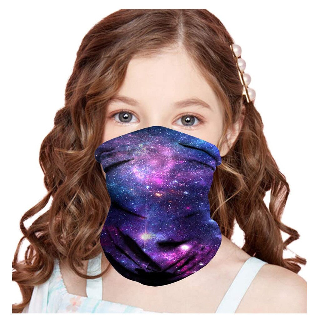 Enfants enfants garçons filles écharpe magique Bandanas cou guêtre Tube dessin animé impression chapeaux extérieur visage couverture foulards bandeau