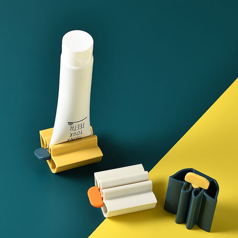 Gezichtsreiniger Druk Houder Tandpasta Knijper Tube Cosmetica Rolling Knijpen Dispenser Apparaat Oral Care Badkamer Benodigdheden