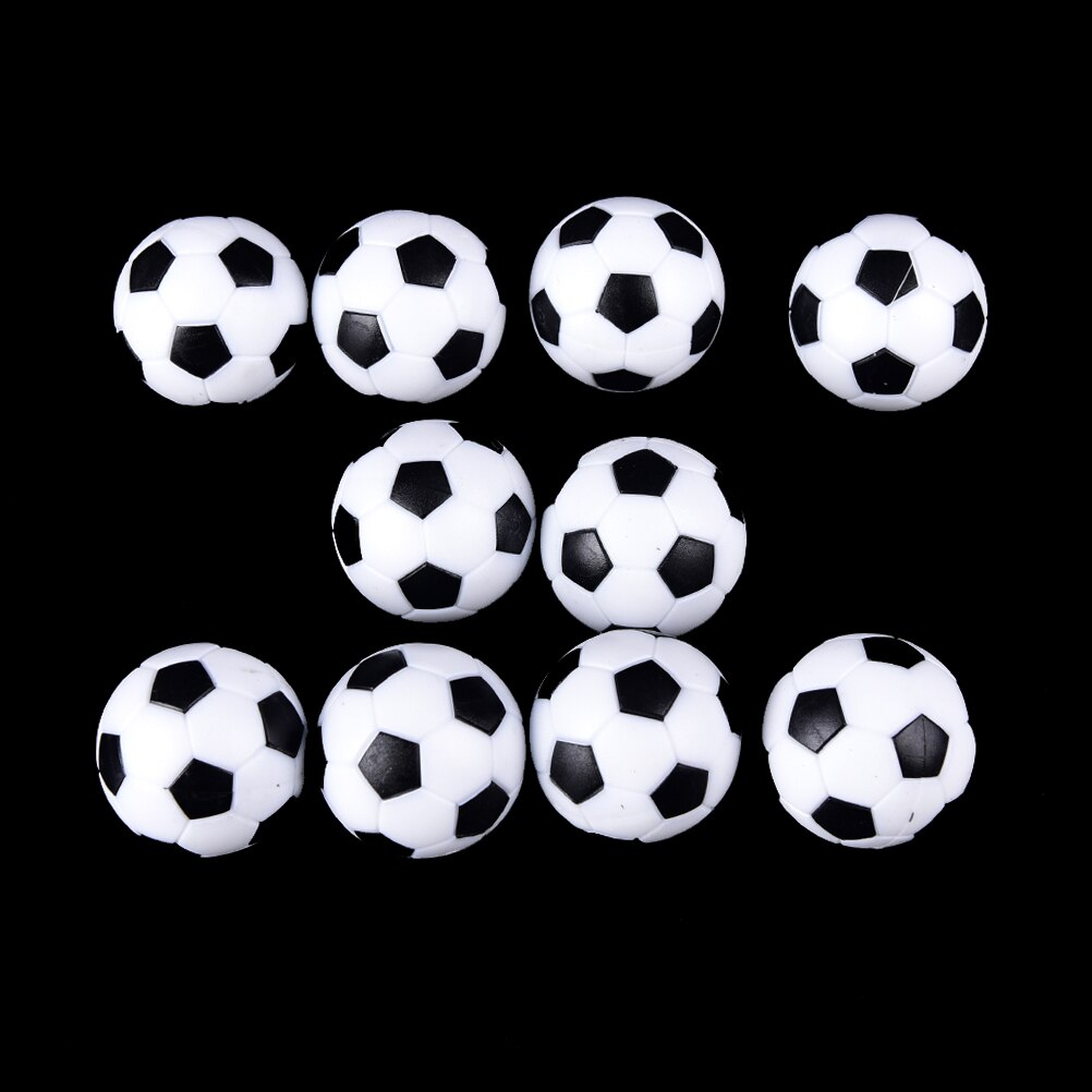 10 st 32mm plastfotboll bordsfotboll fotboll boll fotboll fussball sport runda inomhus spel