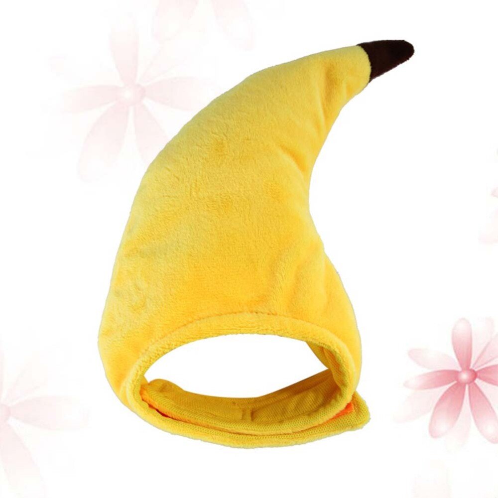 1Pcs Cap Mooie Grappige Decor Creatieve Make-Up Hoed Pet Banaan Cap Pet Hoed Voor Hond Kat Dier