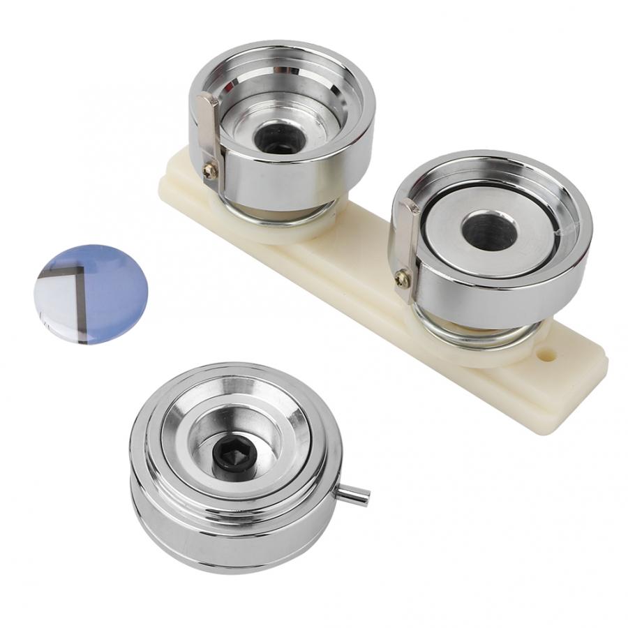 44mm märkesnålstillverkning form gör-det-själv-knapp maker stanspress maskin metall verktyg form knapp press maker form cirkelskärare