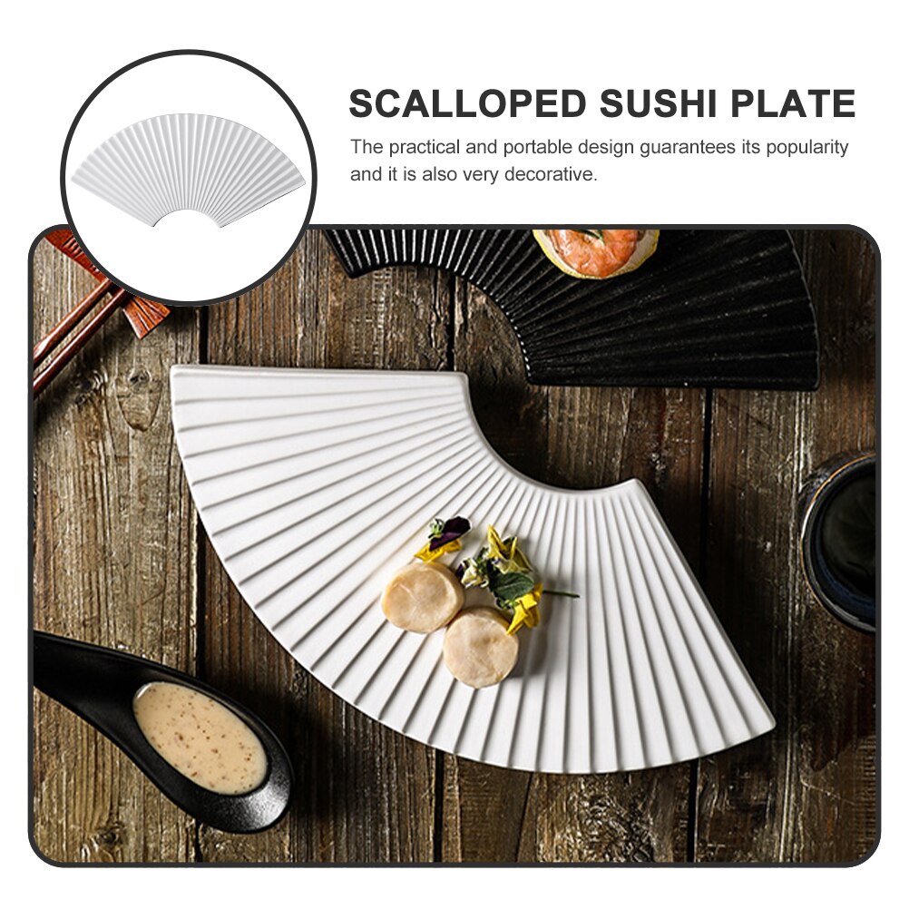 Sushi Display Tray Japanese Style Sushi Serving Plate Practical Food Dish