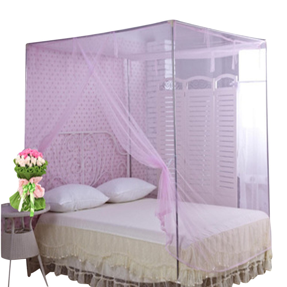 Encryption Nets 1.5 m Square Bed Student Mosquito Net bed Canopy Dormitory Mosquito Nets Party Non-toxic Mosquito Net