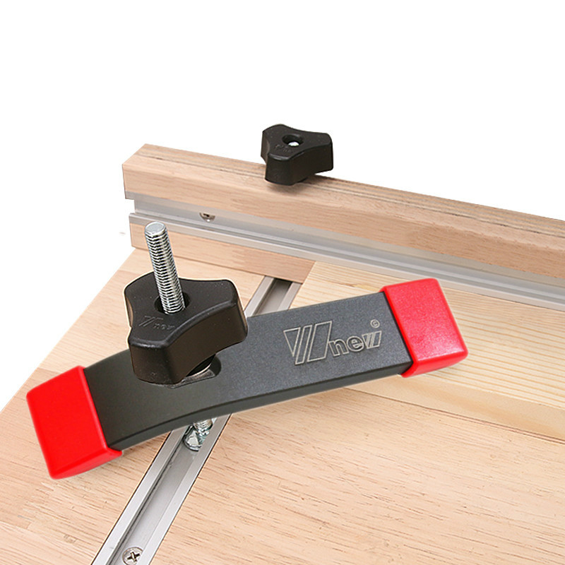 T-track Double Cut Profile Universal with Predrilled Mounting Holes Woodworking and Clamps High Strength Aluminum Alloy