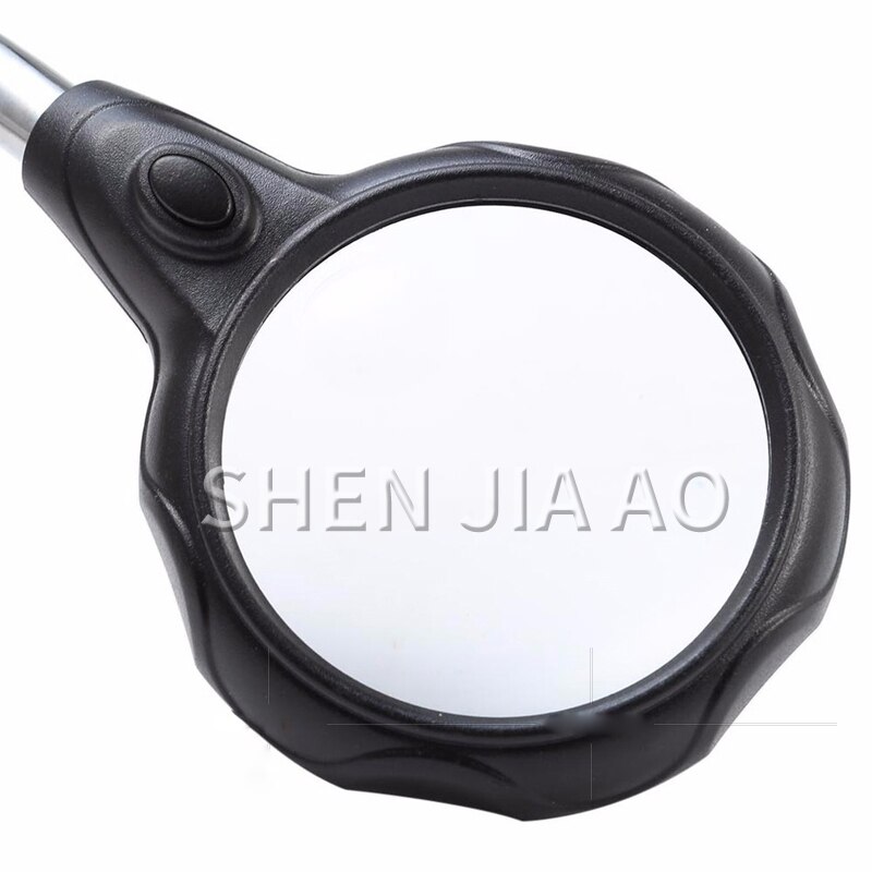 Desktop LED Lamp Maintenance Magnifying Glass Soldering Station Workshop Table Lamp Magnifying Glass Repair Industry Equipment