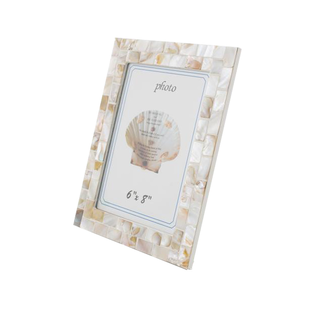 Modieuze Handgemaakte Oceaan Decor Seashell Picture Photo Frames YSPF-016