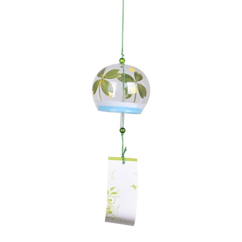 Moda vento sinos pintura de vidro artesanal e sinos de vento porta decoração presente para a menina presente natal sinos vento decoração 2: A4