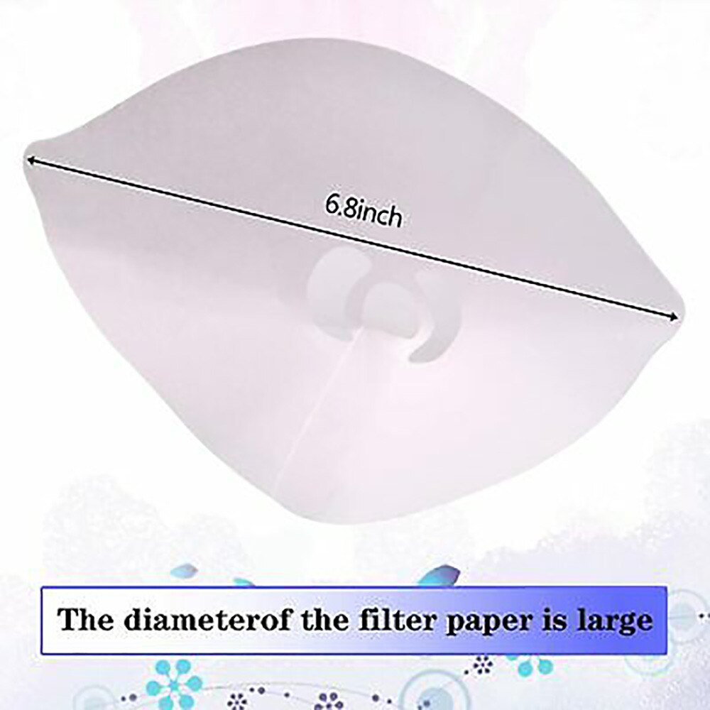 100 Mesh Filter Strainer 75 Pcs Disposable Filter Paper & Nylon Set Strainers