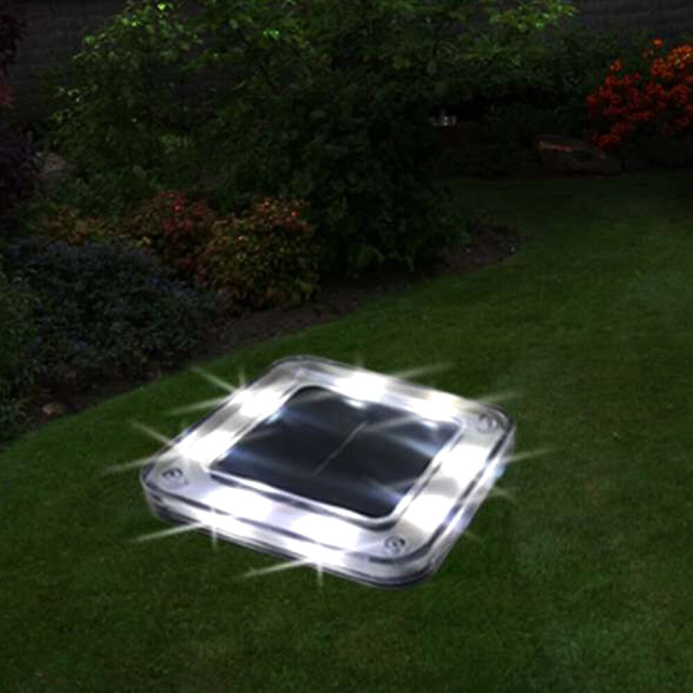 Maison jardin sous terre lampe LED étanche solaire lumière au sol chemin de jardin souterrain sécurité éclairage lampe