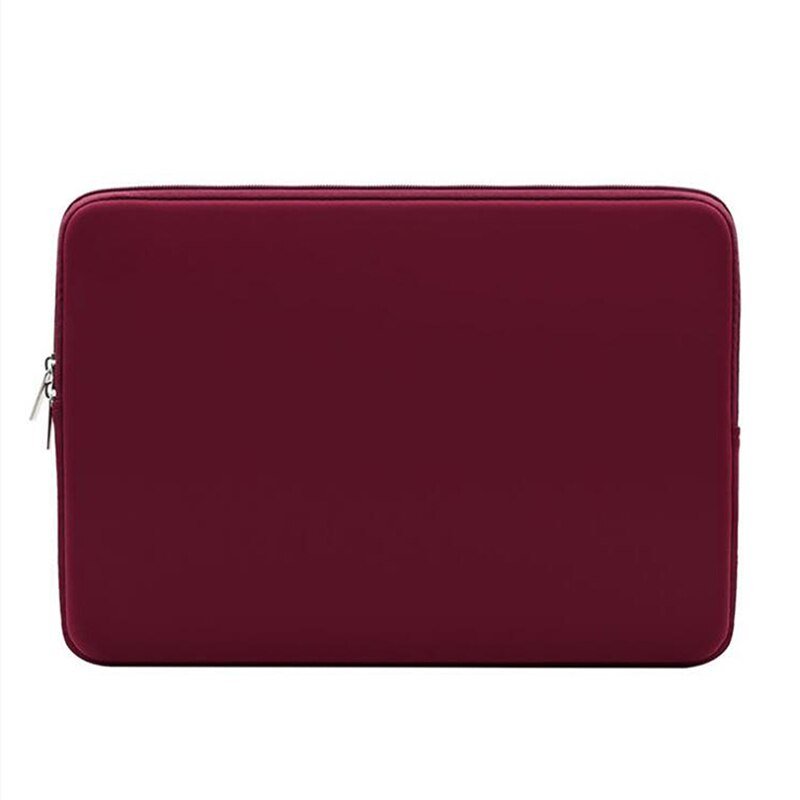 Pokrowiec na tablet 11/12 /13 /14/15 cal pianki torba typu worek etui ochronne dla tablety PC torba na laptop zeszyt: wino czerwony