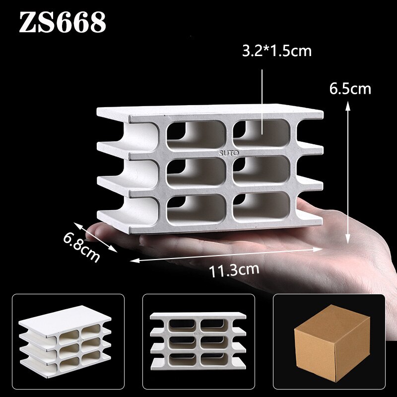 Aquarium Fish Tank Shrimp Shelter Hidden Hole House Spawning Breeding Ceramics Tank Landscaping Clay Pots Aquarium Decorations