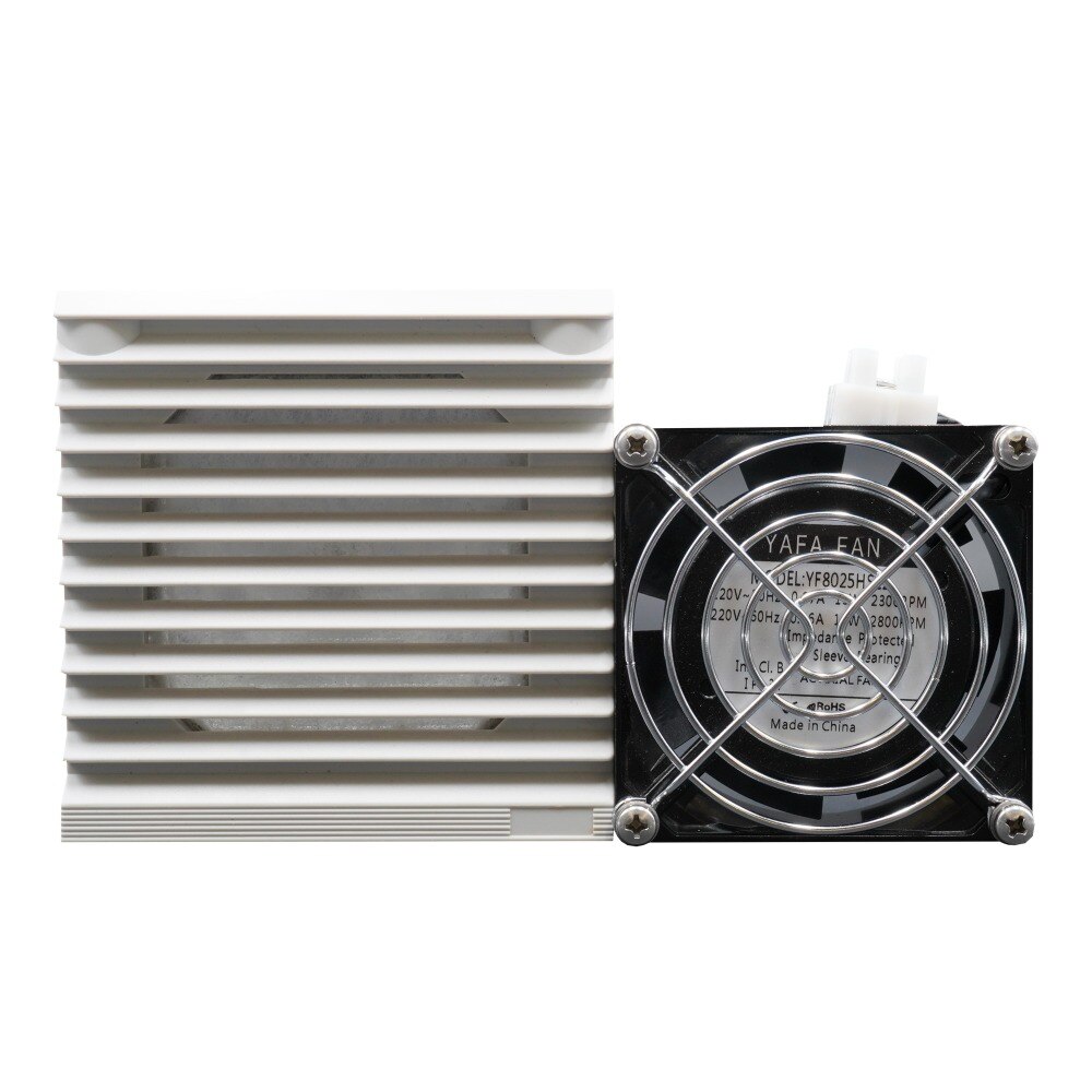Cabinet Axial Fan Filter /106.5 X 106.5mm RAL 7035 Filter Fan /IP54 Grill with filter mat