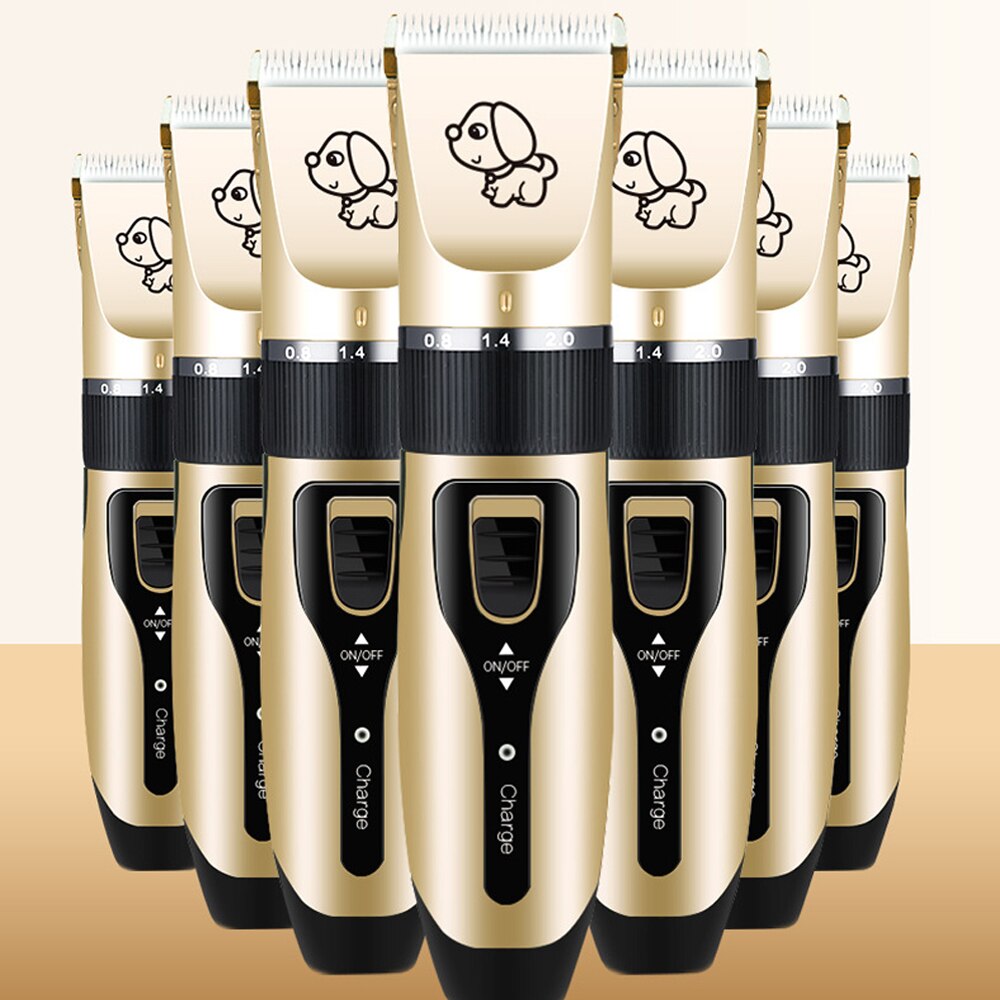 Tondeuse électrique pour animaux de compagnie, Rechargeable, à faible bruit, Machine pour couper les cheveux, toilettage et coupe de cheveux de chat et de chien