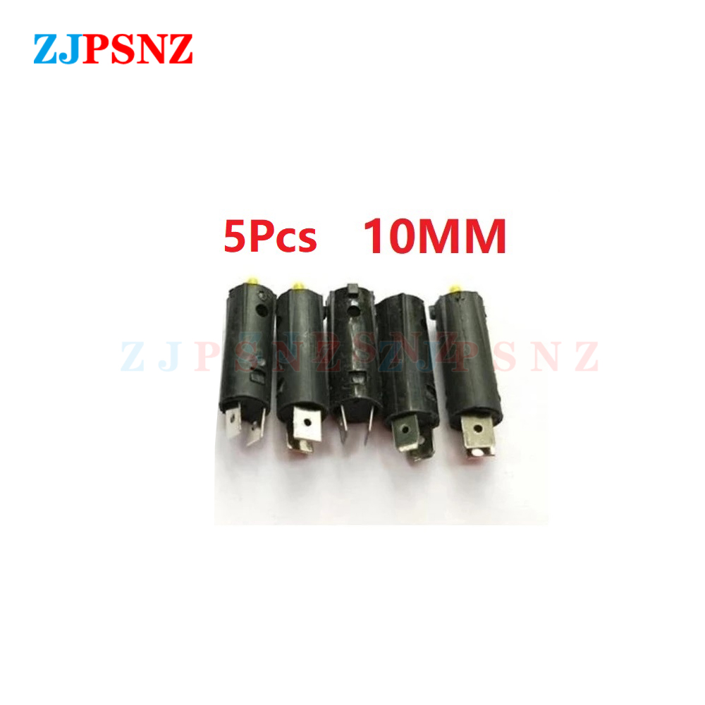 10Pcs 2Pins ATV Motorcycle Scooter Brake Light Control Switch 40x8mm 10mm Modified Brake Light Taillights Switch Clutch Switchs: 5Pcs 10mm