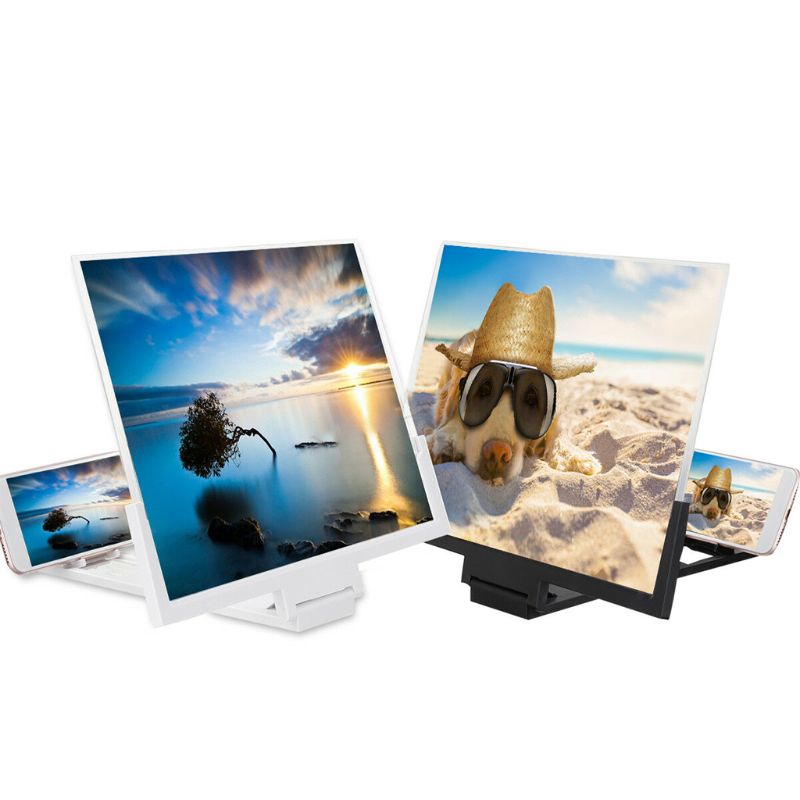 14 zoll 3D hoch Definition Falten Video Bildschirm Verstärker Telefon Lupe Clever praktisch Ständer Halfter Halterung