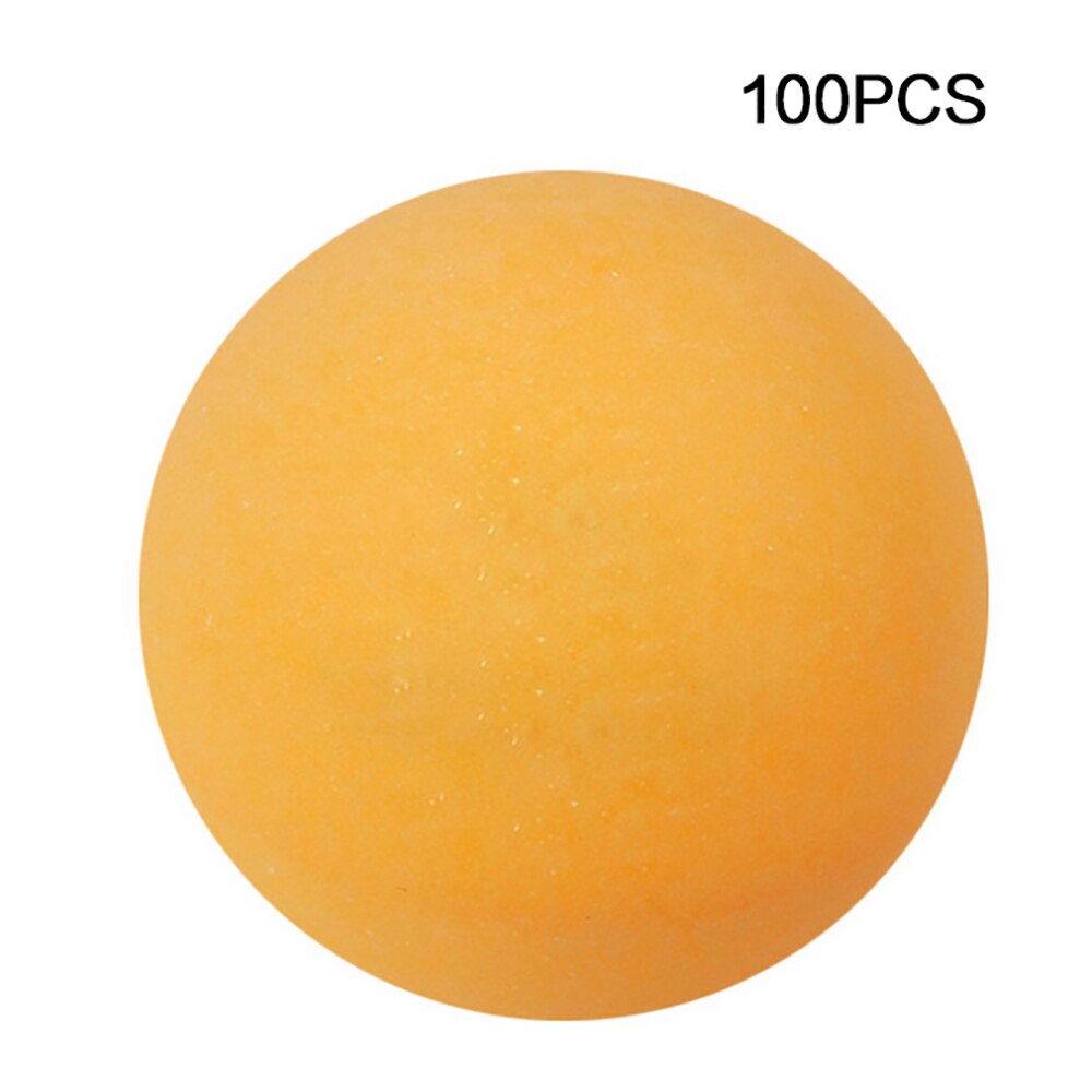 100 Pcs Ping Pong Ballen Dia. 40 Mm Tafeltennis Ballen Abs Bal Training Sport: YELLOW