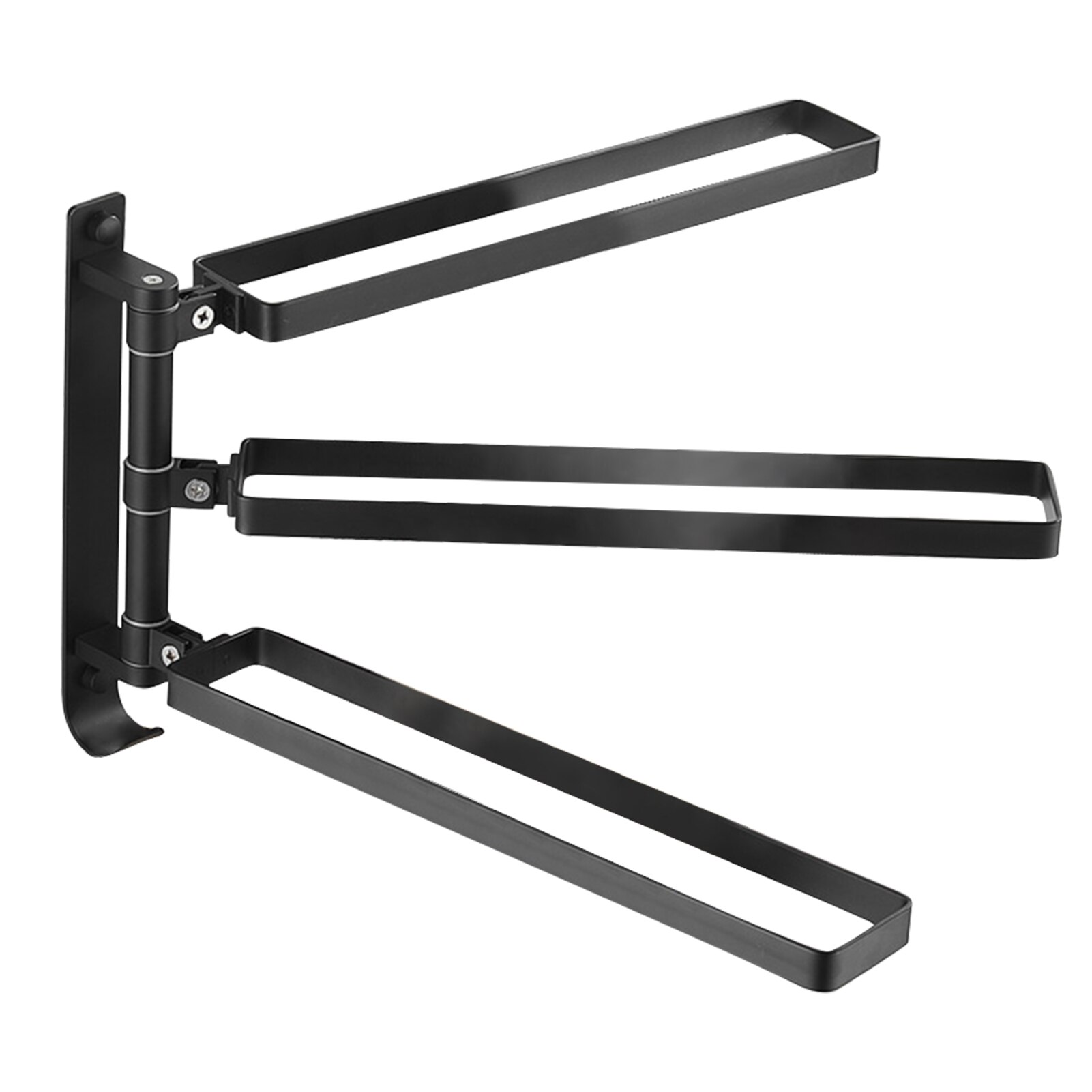 3 Arm Bathroom Towel Holder Easy Install Hotel Wal... – Vicedeal