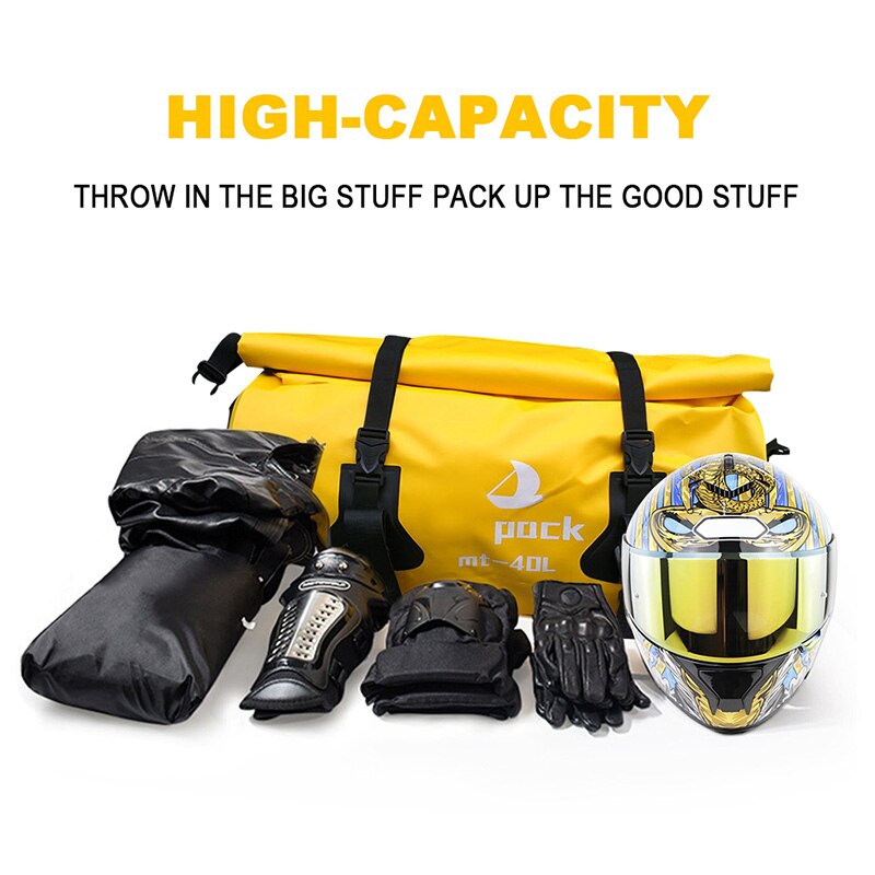 40/80L de natación bolsa seca impermeable bolso para Rafting al aire libre seco equipaje Roll Pack PVC Pack para la playa Kayak de buceo