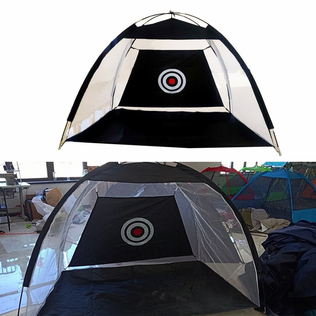 Indoor Outdoor Golf Training Aids Portable Foldable Golf Hitting Cage Garden Grassland Golf Practice Net