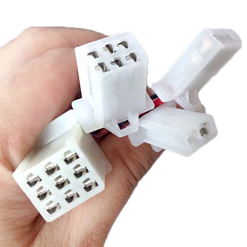 Universal Digital Motorcycle Dual Speed LCD Screen Speedometer Odometer Techometer Gauge