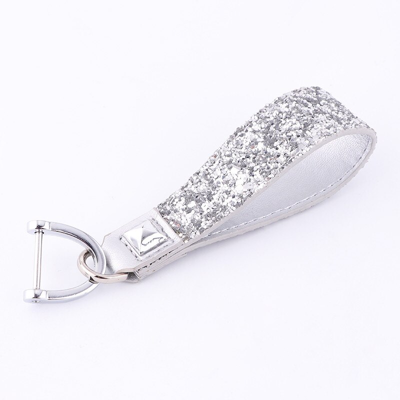 Female Luxury Diamond Crystal Shining Car Key Case Cover for Mercedes Benz E Class W213 E200 E200L E300 E300L: silver keychain
