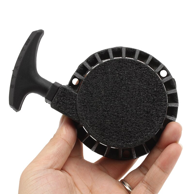 Aluminum Mini Moto Easy Pull Start Recoil Starter Part For 47cc 49cc 2 Stoke Engine Pocket Bike Dirt Kids ATV Quad Crosser